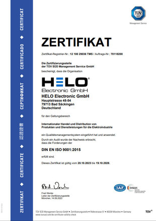 ISO 9001 certified